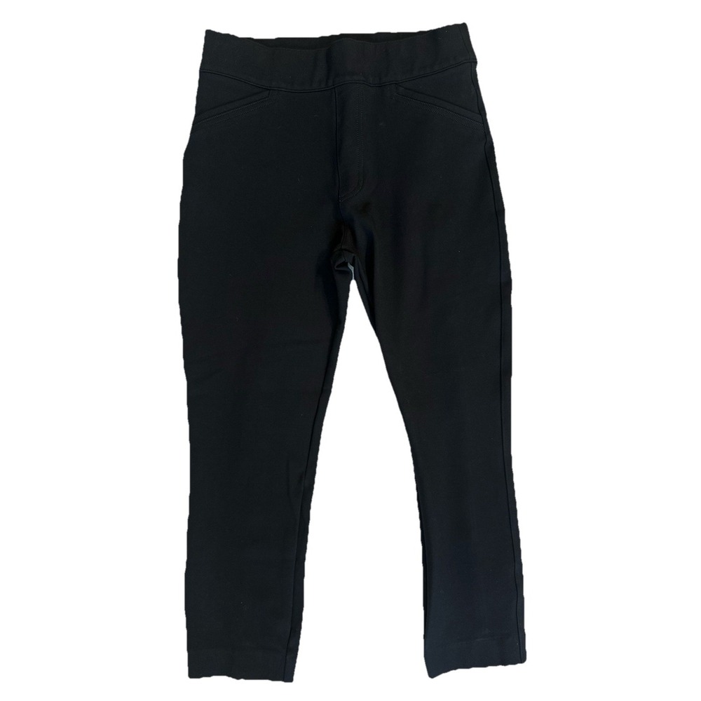 Spanx By Sara Blakely Black Pull On Jeggings Leggings Ankle Length Womens Small